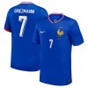 Officiële Voetbalshirt Frankrijk Griezmann 7 Thuis EK 2024 - Heren